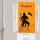 Hanuman Veer Silhouette Wall Panel by Gruhastu
